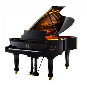 星海钢琴 XG-203型黑色三角钢琴 6.66英尺三角钢琴 专业演奏型